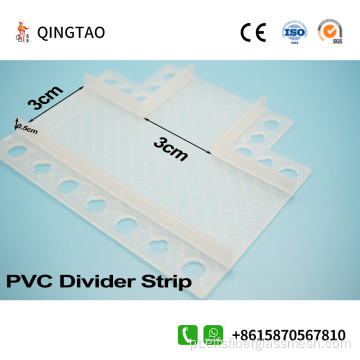 Tira de divisor de PVC-slot